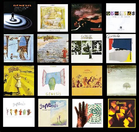 Genesis Discography 1969 2021 .